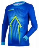 Reusch Match Pro Longsleeve Padded 5011300 4949 blue yellow front